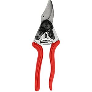 FELCO 16 Tijera de podar bypass para zurdos, mano mediana, hoja de 42 mm en acero templado, mangos de aluminio forjado, corte preciso hasta 20 mm, ergonomía suiza FELCO 16 Tijera de podar bypass para zurdos, mano mediana, hoja de 42 mm en acero templado, mangos de aluminio forjado, corte preciso hasta 20 mm, ergonomía suiza
