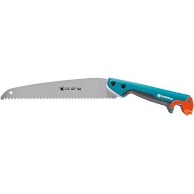 Gardena Sierra 300 PP combisystem de : sierra para ramas, dentado trabado, longitud hoja 325 mm, antideslizante por tope en extremo del mango, cómodo manejo con componentes de plástico blando (8737-20) Gardena Sierra 300 PP combisystem de : sierra para ramas, dentado trabado, longitud hoja 325 mm, antideslizante por tope en extremo del mango, cómodo manejo con componentes de plástico blando (8737-20)