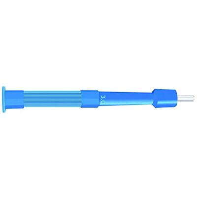 GIMA Cureta Biopsia-Punch, estéril, desechable, hoja de acero inoxidable, sin costuras, sin látex, mango ranurado, tamaño: Ø 3 mm, longitud de la hoja 8 mm, paquete de 10 curetas en blister. GIMA Cureta Biopsia-Punch, estéril, desechable, hoja de acero inoxidable, sin costuras, sin látex, mango ranurado, tamaño: Ø 3 mm, longitud de la hoja 8 mm, paquete de 10 curetas en blister.