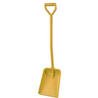 Maya FBK 14103 4 Pala Monobloc, Mango Corto, 270 x 340 x 1120 mm, Amarillo Maya FBK 14103 4 Pala Monobloc, Mango Corto, 270 x 340 x 1120 mm, Amarillo