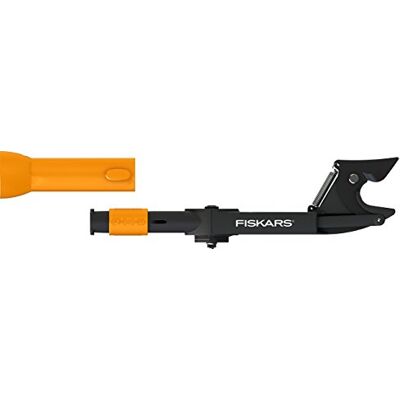 Fiskars Podadera con yunque QuikFit para madera seca, Ø de corte: 3,2 cm, Negro/Naranja, Fiskars Podadera con yunque QuikFit para madera seca, Ø de corte: 3,2 cm, Negro/Naranja,