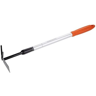 Black & Decker Cultivador, Azada y Azadón, Longitud Regulable 66-101 cm, Cultivar y Desherbar, Cabezal de Acero al Carbono Black & Decker Cultivador, Azada y Azadón, Longitud Regulable 66-101 cm, Cultivar y Desherbar, Cabezal de Acero al Carbono