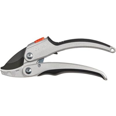 Gardena Tijeras de trinquete SmartCut: tijeras de podar robustas, dos posiciones de mango, con mecanismo de trinquete y mangos de aluminio (8798-20) Gardena Tijeras de trinquete SmartCut: tijeras de podar robustas, dos posiciones de mango, con mecanismo de trinquete y mangos de aluminio (8798-20)