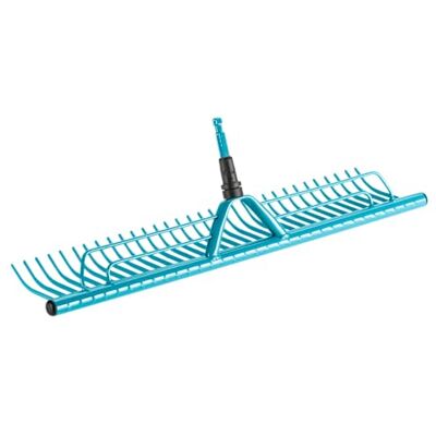 Gardena , Rastrillo de Césped Combisystem, Azul, 60 cm Gardena , Rastrillo de Césped Combisystem, Azul, 60 cm