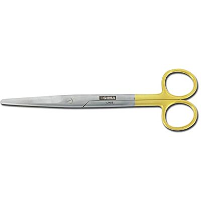 GIMA Tijeras Mayo, 23 cm, rectas, con puntas sólidas que ofrecen al cirujano buena precisión, GIMA Tijeras Mayo, 23 cm, rectas, con puntas sólidas que ofrecen al cirujano buena precisión,