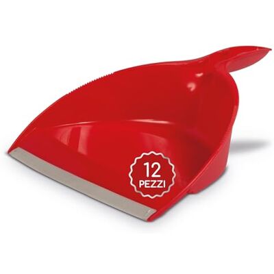 Tonkita 12 paletas recogesuciedad con Suave Perfil de Goma, recogedor de Polvo con Enganche al Mango de la Escoba, Pala multifunción, 23 x 33 x 7,5 cm – Paquete de 12 Unidades Tonkita 12 paletas recogesuciedad con Suave Perfil de Goma, recogedor de Polvo con Enganche al Mango de la Escoba, Pala multifunción, 23 x 33 x 7,5 cm – Paquete de 12 Unidades