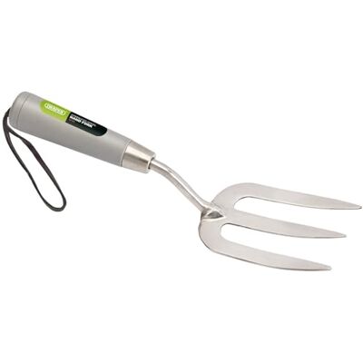 Draper 83768 Tenedor de deshierbe de Acero Inoxidable, Color Plateado Draper 83768 Tenedor de deshierbe de Acero Inoxidable, Color Plateado