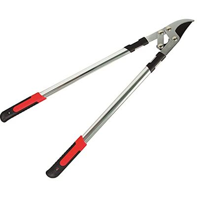Amig Tijera Podar Bypass Profesional Mod. Mango Aluminio Ergonómico Hoja Acero Teflón Corte 38 mm Herramienta para Jardinería y Agricultura 80 cm Plateado Amig Tijera Podar Bypass Profesional Mod. Mango Aluminio Ergonómico Hoja Acero Teflón Corte 38 mm Herramienta para Jardinería y Agricultura 80 cm Plateado