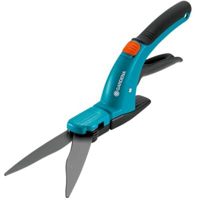 Gardena Tijeras cortacésped Comfort de : tijeras de calidad, cuchillas onduladas, revestimiento antiadherente, patín deslizante para altura de corte constante, mango ergonómico, para diestros (8733-20) Gardena Tijeras cortacésped Comfort de : tijeras de calidad, cuchillas onduladas, revestimiento antiadherente, patín deslizante para altura de corte constante, mango ergonómico, para diestros (8733-20)