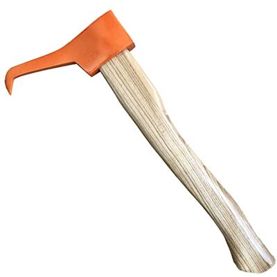 XROPURR Hookaroon/Pickaroon Logging Tool Wood Handle, Log Hook for Lifting Moving Firewood (15 Inch) XROPURR Hookaroon/Pickaroon Logging Tool Wood Handle, Log Hook for Lifting Moving Firewood (15 Inch)