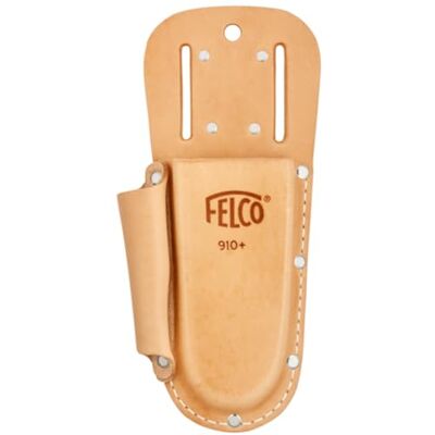 FELCO 910+ Funda de Cuero para Tijera y Piedra de afilar, fijación Clip o cinturón, Accesorio Duradero 120 g, Modelo Universal Compatible FELCO 910+ Funda de Cuero para Tijera y Piedra de afilar, fijación Clip o cinturón, Accesorio Duradero 120 g, Modelo Universal Compatible