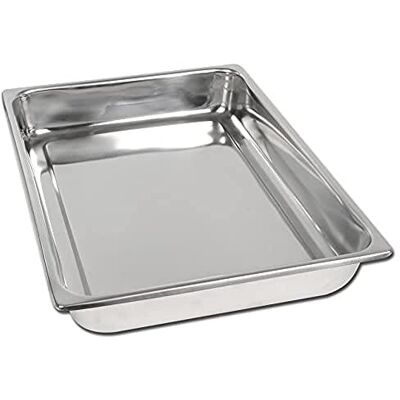 GIMA S.P.A instrumento de acero inoxidable bandeja, 440 mm x 320 mm x 64 mm GIMA S.P.A instrumento de acero inoxidable bandeja, 440 mm x 320 mm x 64 mm