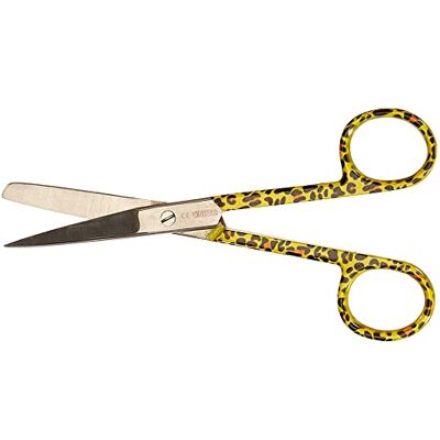 GIMA Modelo 20531 Tijeras con Patrón de Leopardo - Tijeras GIMA Modelo 20531 Tijeras con Patrón de Leopardo - Tijeras