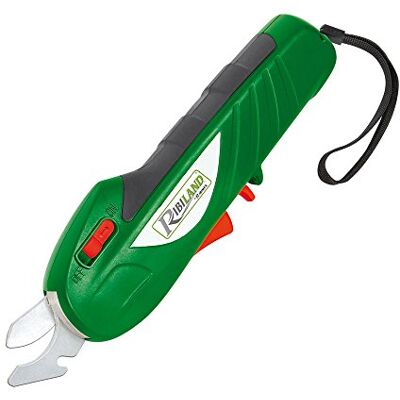 Ribimex Ribiland Tijeras con batería, 7,2 V, verde, 8 x 4,5 x 27 cm Ribimex Ribiland Tijeras con batería, 7,2 V, verde, 8 x 4,5 x 27 cm