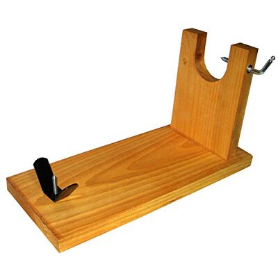 IMEX EL ZORRO Banqueta Soporte jamonero, Madera, Marrón, 16x40x18 cm IMEX EL ZORRO Banqueta Soporte jamonero, Madera, Marrón, 16x40x18 cm