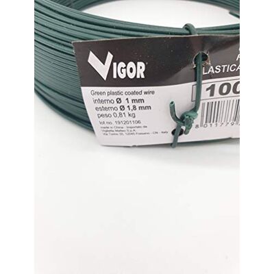 Vigor -Blinky filo plasticato hierro verde Vigor -Blinky filo plasticato hierro verde