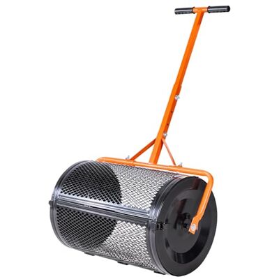 VEVOR Esparcidor de Compost Ancho de 67 cm con Mango en Forma de T 3 Niveles de Altura Esparcidor de Turba de Acero con Recubrimiento en Polvo Resistente para Jardín, Césped, Terreno Agrícola, Negro VEVOR Esparcidor de Compost Ancho de 67 cm con Mango en Forma de T 3 Niveles de Altura Esparcidor de Turba de Acero con Recubrimiento en Polvo Resistente para Jardín, Césped, Terreno Agrícola, Negro
