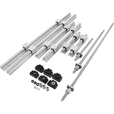 Guía lineal VEVOR SBR20 - 3 husillos de bola, 300-1000mm Guía lineal VEVOR SBR20 - 3 husillos de bola, 300-1000mm
