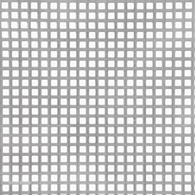 Alberts Chapa perforada, perforación cuadrada, acero, 500 x 1000 x 1 mm Alberts Chapa perforada, perforación cuadrada, acero, 500 x 1000 x 1 mm