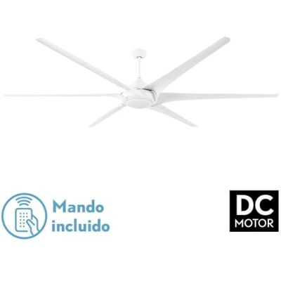 Levitantes Ventilador 30w Dc Moncayo Blanco 6 Aspas 6 Velocidades 254d C/remoto Memoria 3Temperaturas 2850lm Levitantes Ventilador 30w Dc Moncayo Blanco 6 Aspas 6 Velocidades 254d C/remoto Memoria 3Temperaturas 2850lm