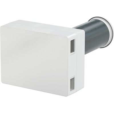 SIEGENIA AEROPLUS WRG Smart Ventilador de pared silencioso y de bajo consumo, ventilación para entrada y salida de aire con recuperación de calor, aislamiento acústico, control de CO2, temperatura y SIEGENIA AEROPLUS WRG Smart Ventilador de pared silencioso y de bajo consumo, ventilación para entrada y salida de aire con recuperación de calor, aislamiento acústico, control de CO2, temperatura y