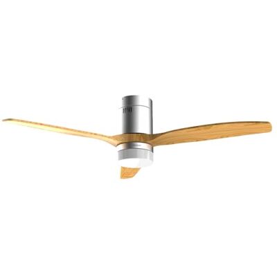 Cecotec Ventilador de Techo con Luz Aero 4600 Arctic Steel&Sand Motor DC 38W, Mando a Distancia, Diámetro 132cm, Lámpara LED 18W, 3 Aspas, 6 Velocidades, Temporizador 8h Cecotec Ventilador de Techo con Luz Aero 4600 Arctic Steel&Sand Motor DC 38W, Mando a Distancia, Diámetro 132cm, Lámpara LED 18W, 3 Aspas, 6 Velocidades, Temporizador 8h