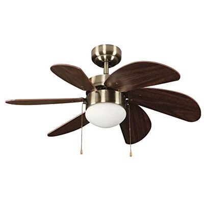 wonderlamp Ventilador de techo con luz Tandy Cuero. Palas de madera (MDF). 3 velocidad. Función verano-invierno. (Bombilla 1xE27 no incluida) wonderlamp Ventilador de techo con luz Tandy Cuero. Palas de madera (MDF). 3 velocidad. Función verano-invierno. (Bombilla 1xE27 no incluida)