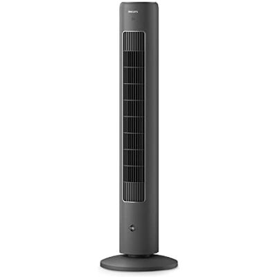 Philips 5000 Ventilador de Torre 105 cm, 28 dB(A)*, 3 modos, Gris Philips 5000 Ventilador de Torre 105 cm, 28 dB(A)*, 3 modos, Gris