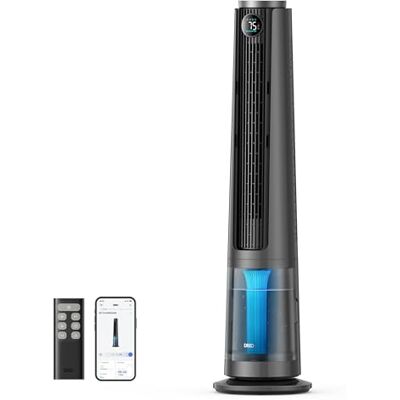 Dreo Ventilador nebulizador TurboCool 765S, ultrasónico 3 en 1 con depósito 6 L, aire frío y flujo rápido 10.4 m/s, motor DC silencioso 20 dB, 12 velocidades, 4 modos y oscilación 90° Dreo Ventilador nebulizador TurboCool 765S, ultrasónico 3 en 1 con depósito 6 L, aire frío y flujo rápido 10.4 m/s, motor DC silencioso 20 dB, 12 velocidades, 4 modos y oscilación 90°