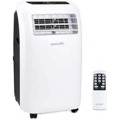 Aire Acondicionado Portátil 4-en-1 SereneLife SLACHT9EU - 9000 BTU/h - 42m² - A - Deshumidificar+Calentar Aire Acondicionado Portátil 4-en-1 SereneLife SLACHT9EU - 9000 BTU/h - 42m² - A - Deshumidificar+Calentar