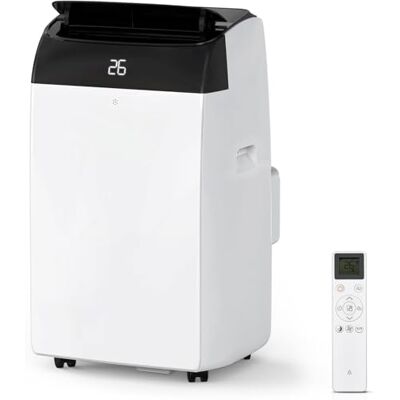 GarveeTech Aire acondicionado móvil 3-en-1 10000 BTU Refrigeración, Ventilación 2 Velocidades, Deshumidificación 30L/Día, Silencioso, Gas Ecológicas R290, Temporizador 24h, Pantalla Digital GarveeTech Aire acondicionado móvil 3-en-1 10000 BTU Refrigeración, Ventilación 2 Velocidades, Deshumidificación 30L/Día, Silencioso, Gas Ecológicas R290, Temporizador 24h, Pantalla Digital