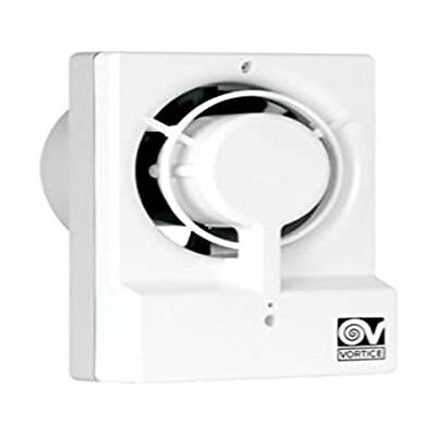 Vortice M 10/4" T – Aspirador de baño de 100 mm y cocina con temporizador de pared, ventilador de aspiración helicoidal de bajo consumo energético, elimina moho y humedad, alcance máximo 85 m3/h, 18,9 Vortice M 10/4" T – Aspirador de baño de 100 mm y cocina con temporizador de pared, ventilador de aspiración helicoidal de bajo consumo energético, elimina moho y humedad, alcance máximo 85 m3/h, 18,9