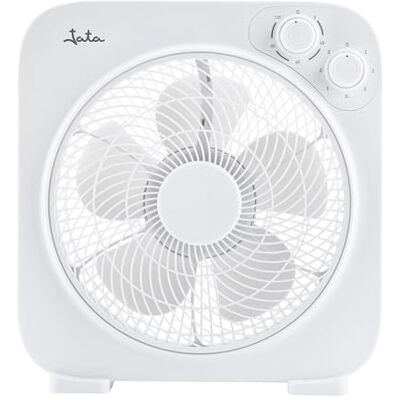 Jata Ventilador de Suelo 45W con Temporizador 120 min, Ventilador de Piso 5 Aspas, 3 Velocidades, Rejilla Giratoria, Ventilador Potente y Compacto Jata Ventilador de Suelo 45W con Temporizador 120 min, Ventilador de Piso 5 Aspas, 3 Velocidades, Rejilla Giratoria, Ventilador Potente y Compacto