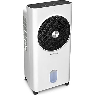 TROTEC Climatizador Aircooler Enfriador de aire 4 en 1: Refrigerador, Ventilador, Ambiemtador, Humidificador, Habitaciones 26 m² o 65 m³, 3 Niveles, 1.000 m³/h, Capacidad: 6 L TROTEC Climatizador Aircooler Enfriador de aire 4 en 1: Refrigerador, Ventilador, Ambiemtador, Humidificador, Habitaciones 26 m² o 65 m³, 3 Niveles, 1.000 m³/h, Capacidad: 6 L