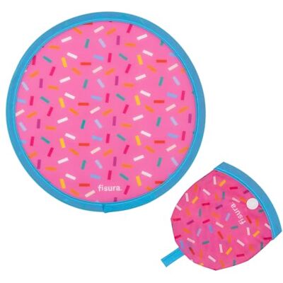 Fisura – Abanico Redondo Plegable con Estampado de Confeti. Ventilador de Mano Plegable Original. Frisbee Divertido. 1 Unidad. Abanico portátil para Fiestas. 20 cm. Fisura – Abanico Redondo Plegable con Estampado de Confeti. Ventilador de Mano Plegable Original. Frisbee Divertido. 1 Unidad. Abanico portátil para Fiestas. 20 cm.