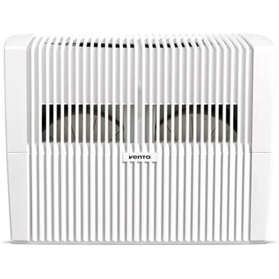 VENTA LW45 Classic Original Humidificador de Aire Muy Silencioso 20dB (A), Ahorro de Energía 2W, Evaporación Higiénica Fría Inalámbrica, Gran Tanque de 10 litros, hasta 68 m², con VENTA LW45 Classic Original Humidificador de Aire Muy Silencioso 20dB (A), Ahorro de Energía 2W, Evaporación Higiénica Fría Inalámbrica, Gran Tanque de 10 litros, hasta 68 m², con