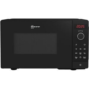 Neff Microondas, N30, 44 x 26 cm (ancho x alto), pantalla LED, palanca de control y 1 botón táctil, puerta giratoria lateral, programas atómicos, Easy Clean, Easy Clock, color negro Neff Microondas, N30, 44 x 26 cm (ancho x alto), pantalla LED, palanca de control y 1 botón táctil, puerta giratoria lateral, programas atómicos, Easy Clean, Easy Clock, color negro