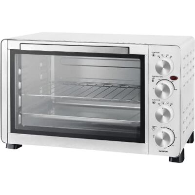INFINITON ELECTRONICS INFINITON 30B – Horno sobremesa, Blanco, 30L, 1500W, Convección, Doble acristalamiento, Luz interior, Temporizador 60 min. INFINITON ELECTRONICS INFINITON 30B – Horno sobremesa, Blanco, 30L, 1500W, Convección, Doble acristalamiento, Luz interior, Temporizador 60 min.