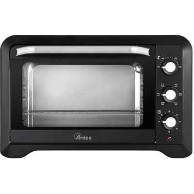 Ardes Horno Eléctrico Ventilado Capacidad 45 Litros Con Luz Interna 6 Funciones Cocción Temporizador Doble Cristal Con Accesorios MAGNUS Ardes Horno Eléctrico Ventilado Capacidad 45 Litros Con Luz Interna 6 Funciones Cocción Temporizador Doble Cristal Con Accesorios MAGNUS