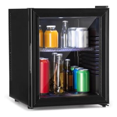 KLARSTEIN Nevera Pequeña Portatil Eléctrica Puerta Cristal, Mini Nevera Silenciosa para Casa y Oficina, Frigorificos Pequeños Refrescos, Cervezas, Estantes Extraíbles, Minibar 12-18°C, 30 l. KLARSTEIN Nevera Pequeña Portatil Eléctrica Puerta Cristal, Mini Nevera Silenciosa para Casa y Oficina, Frigorificos Pequeños Refrescos, Cervezas, Estantes Extraíbles, Minibar 12-18°C, 30 l.