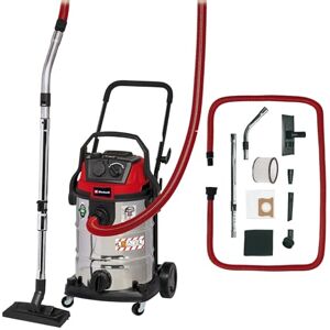 Einhell Aspirador en seco y húmedo TE-VC 2230 SACL (1400 W, 220 mbar, Filtro de Pliegues HEPA Incl. Sistema de Limpieza de Filtro, 30 l, Clase de protección Frente al Polvo L, Enchufe automático) Einhell Aspirador en seco y húmedo TE-VC 2230 SACL (1400 W, 220 mbar, Filtro de Pliegues HEPA Incl. Sistema de Limpieza de Filtro, 30 l, Clase de protección Frente al Polvo L, Enchufe automático)