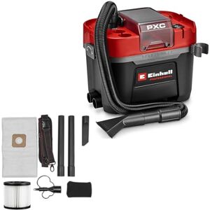 Einhell Professional Aspirador en seco y húmedo con batería TP-VC 18 Li BL L-Solo Power X-Change (18 V, brushless, Recipiente 10 l, 2 Niveles, Filtro Plisado, boquillas de aspiración, sin batería) Einhell Professional Aspirador en seco y húmedo con batería TP-VC 18 Li BL L-Solo Power X-Change (18 V, brushless, Recipiente 10 l, 2 Niveles, Filtro Plisado, boquillas de aspiración, sin batería)