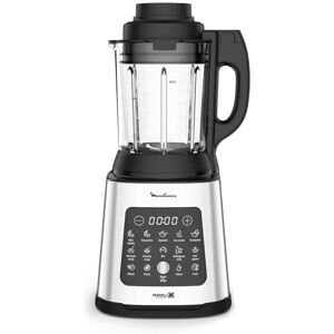 Moulinex PerfectMix Cook Batidora de vaso de 1400W, 10 programas automáticos, cuchillas extraíbles Powelix, capacidad 2L, alto rendimiento, cocina saludable,App +300 recetas, LM83SD Moulinex PerfectMix Cook Batidora de vaso de 1400W, 10 programas automáticos, cuchillas extraíbles Powelix, capacidad 2L, alto rendimiento, cocina saludable,App +300 recetas, LM83SD