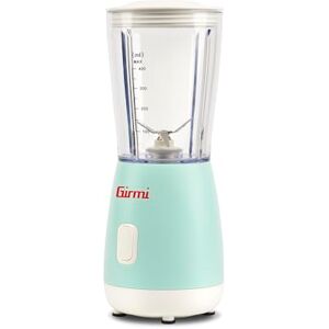 Girmi FR06 Batidora, 170 W, Capacidad 400 cc, 4 Cuchillas de Acero Inoxidable, Función PULSE, Vaso Medidor, Sistema de Seguridad, Fácil de Limpiar, Verde Agua Girmi FR06 Batidora, 170 W, Capacidad 400 cc, 4 Cuchillas de Acero Inoxidable, Función PULSE, Vaso Medidor, Sistema de Seguridad, Fácil de Limpiar, Verde Agua