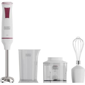 Batidora de mano Black & Decker - BXHBA601E - 20 Velocidades - Cuchillas de Acero Inoxidable Batidora de mano Black & Decker - BXHBA601E - 20 Velocidades - Cuchillas de Acero Inoxidable
