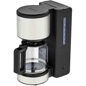 WMF Stelio Aroma Cafetera de filtro con jarra de cristal, café de filtro, 10 tazas, cafetera de acero inoxidable, antigoteo, placa calentadora, apagado automático, 1000 W, gris mate WMF Stelio Aroma Cafetera de filtro con jarra de cristal, café de filtro, 10 tazas, cafetera de acero inoxidable, antigoteo, placa calentadora, apagado automático, 1000 W, gris mate