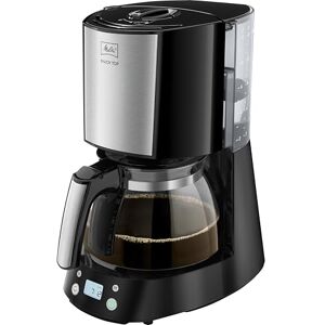 Melitta Enjoy Top Timer Cafetera de Goteo con Función temporizador, Jarra de Cristal, Detector de Aroma Patentado, Apagado Automático, Acero Inoxidable, 1.2 litros Melitta Enjoy Top Timer Cafetera de Goteo con Función temporizador, Jarra de Cristal, Detector de Aroma Patentado, Apagado Automático, Acero Inoxidable, 1.2 litros