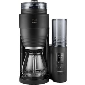 Melitta AromaFresh Pro X Cafetera de goteo con molinillo integrado, cafetera de filtro con jarra térmica y depósito de agua extraíble, máquina de café para hasta 10 tazas, negro Melitta AromaFresh Pro X Cafetera de goteo con molinillo integrado, cafetera de filtro con jarra térmica y depósito de agua extraíble, máquina de café para hasta 10 tazas, negro