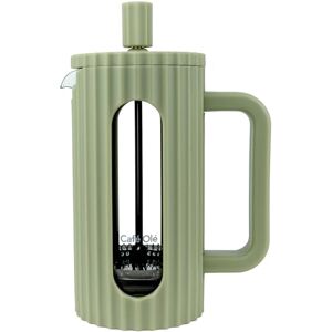 Café Olé Ciao Cafetera de 3 tazas, acero inoxidable, filtro de gasa, prensa francesa, verde Café Olé Ciao Cafetera de 3 tazas, acero inoxidable, filtro de gasa, prensa francesa, verde