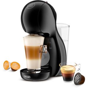 De'Longhi Nescafé Dolce Gusto Piccolo XS Cafetera de Cápsulas con Diseño Compacto, Apagado Automático, Bebidas Frías y Calientes, 15 Bares de Presión, Negro y Gris () De'Longhi Nescafé Dolce Gusto Piccolo XS Cafetera de Cápsulas con Diseño Compacto, Apagado Automático, Bebidas Frías y Calientes, 15 Bares de Presión, Negro y Gris ()